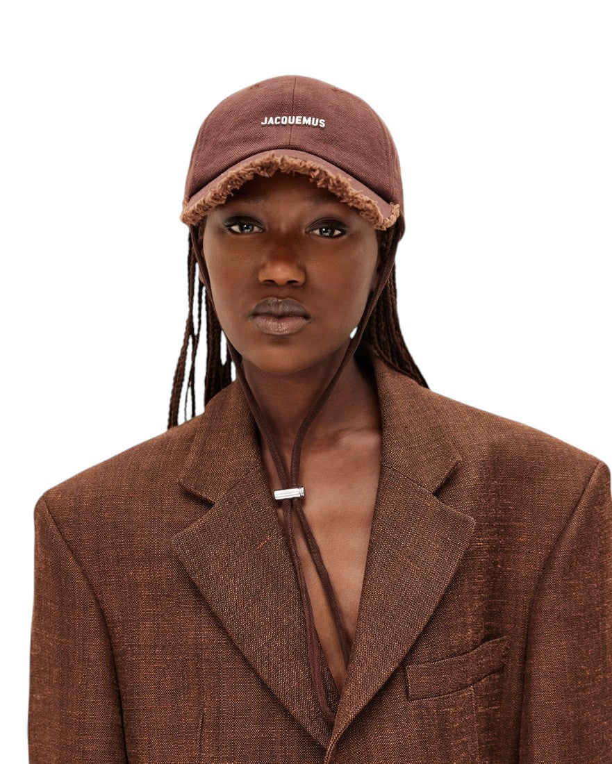 Jacquemus La Casquette Artichaut Baseball Cap Brown