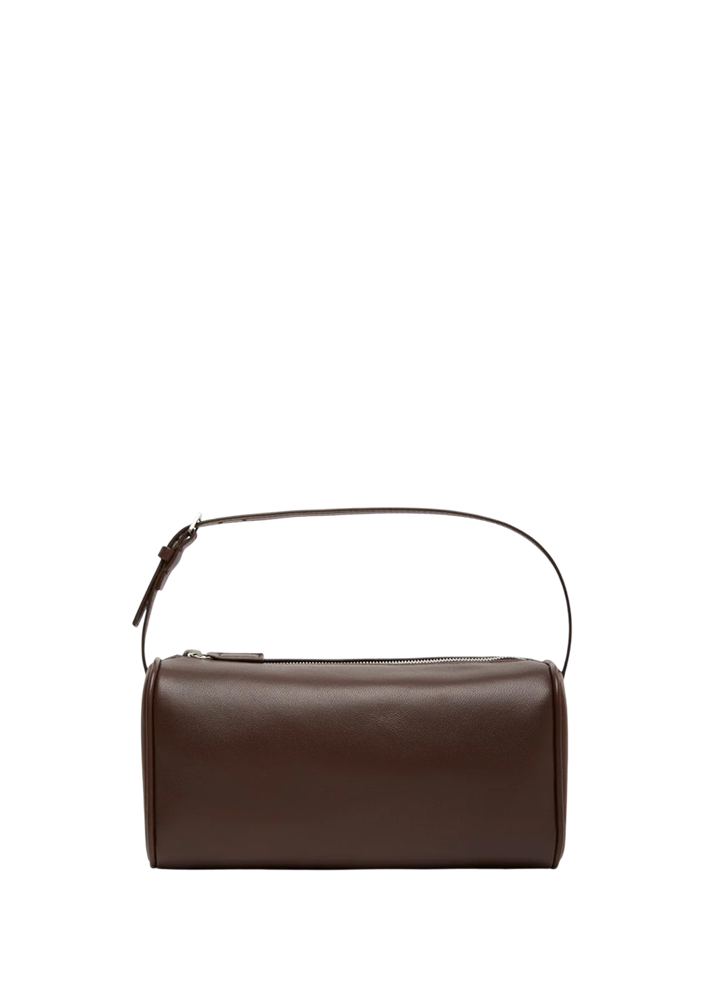 The Row 90's Bag in Leather Dark Mocha
