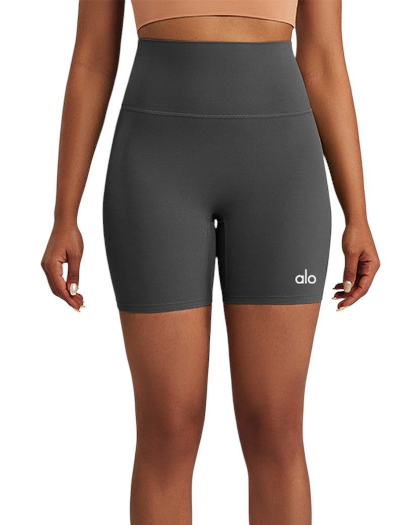 Alo Yoga High-Waist Shorts Graphite DK04121-GE