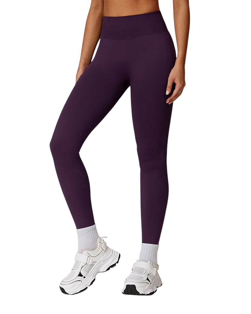 Alo Yoga Sports Leggings Plum Purple 77554-PPR