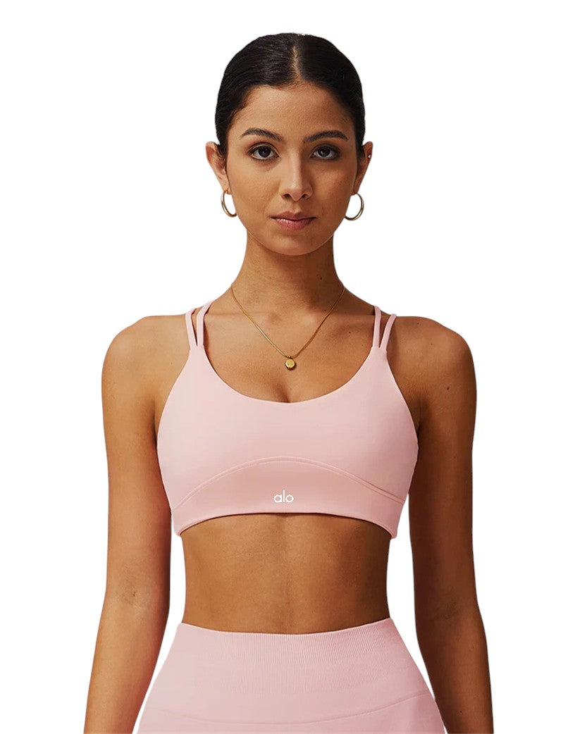 Alo Yoga Tight Bra Pink 40132-PK