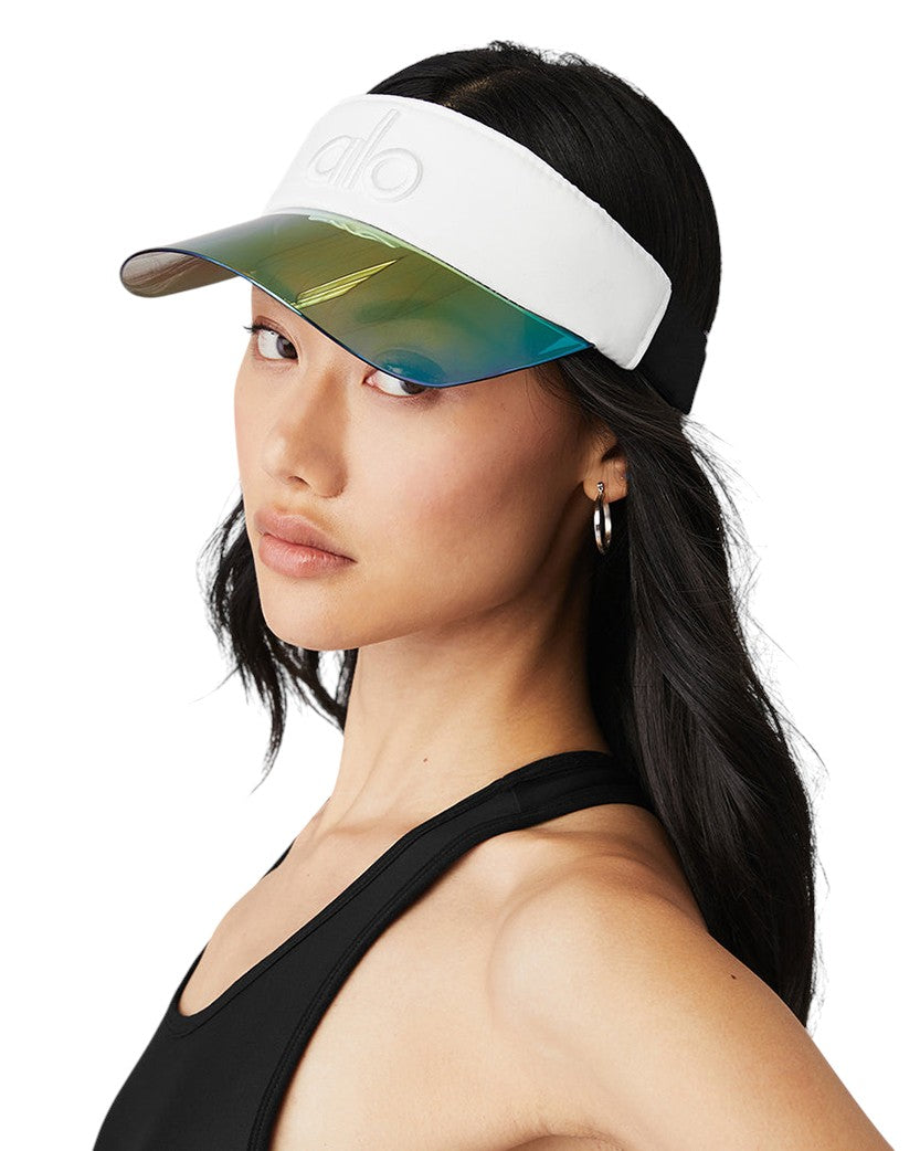 Alo Yoga Airlift Solar Visor White
