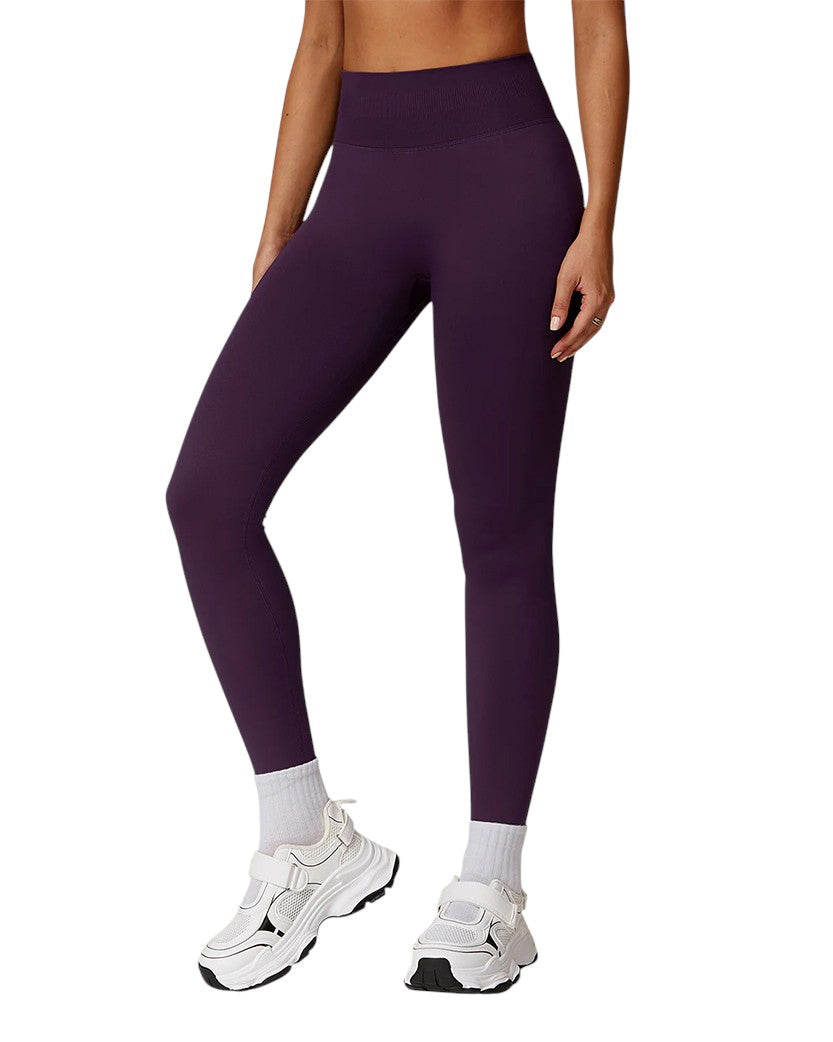 Alo Yoga Sports Leggings Plum Purple 77554-PPR