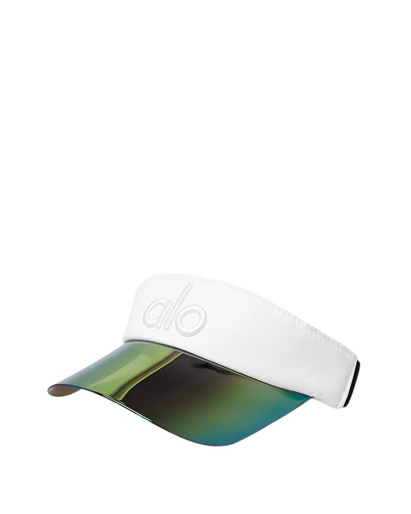 Alo Yoga Airlift Solar Visor White