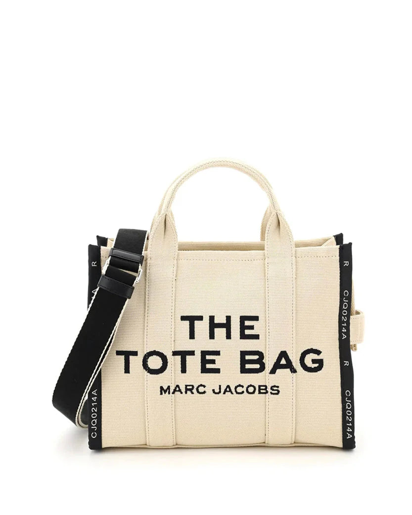Marc Jacobs Jacquard Small Tote Bag Warm Sand