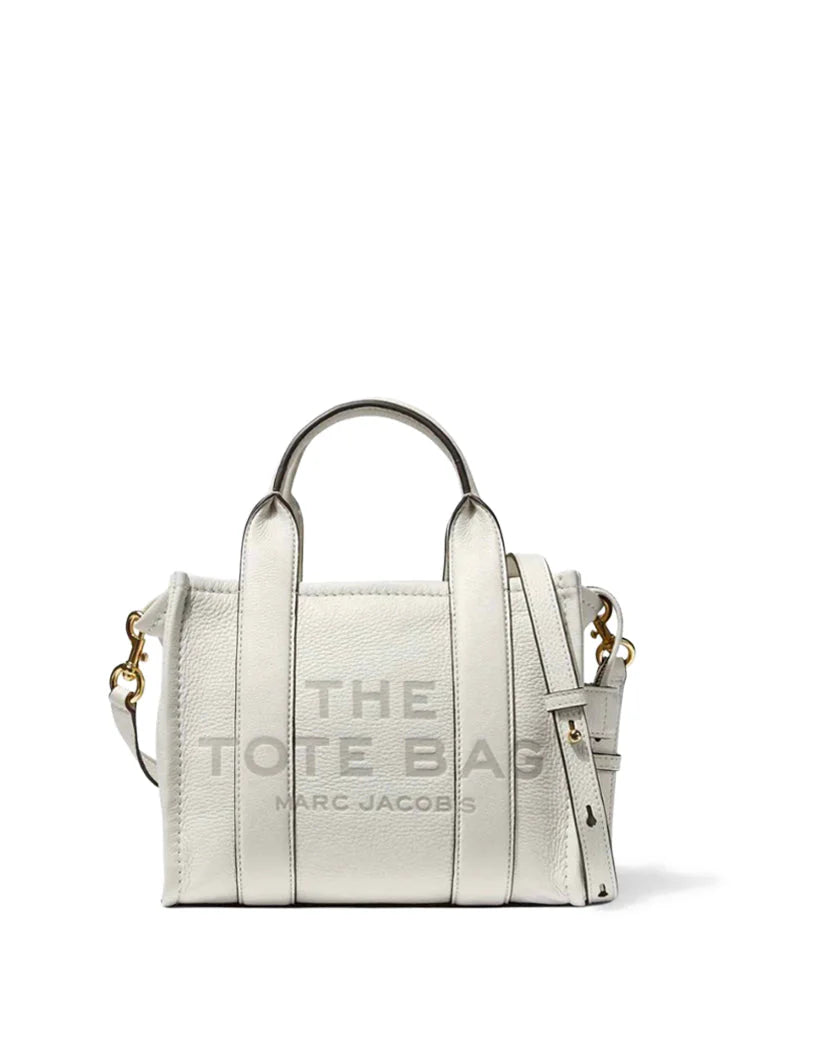 Marc Jacobs Leather Mini Tote Bag White