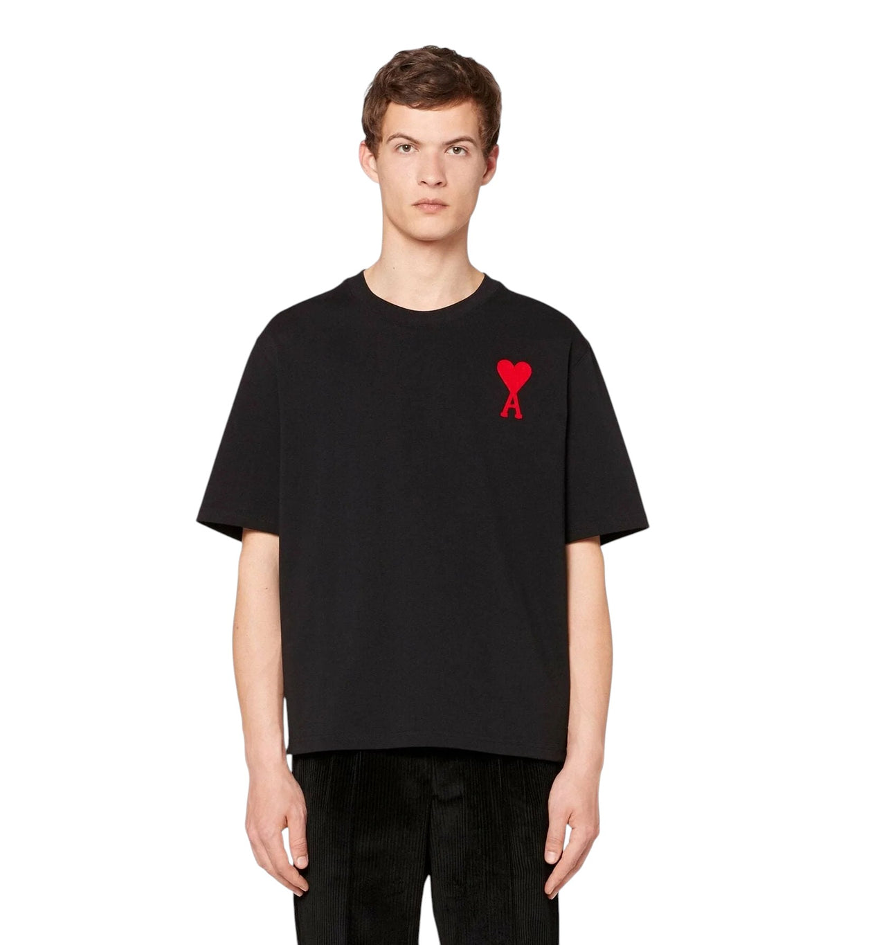 AMI Paris Ami de Coeur T-Shirt Black