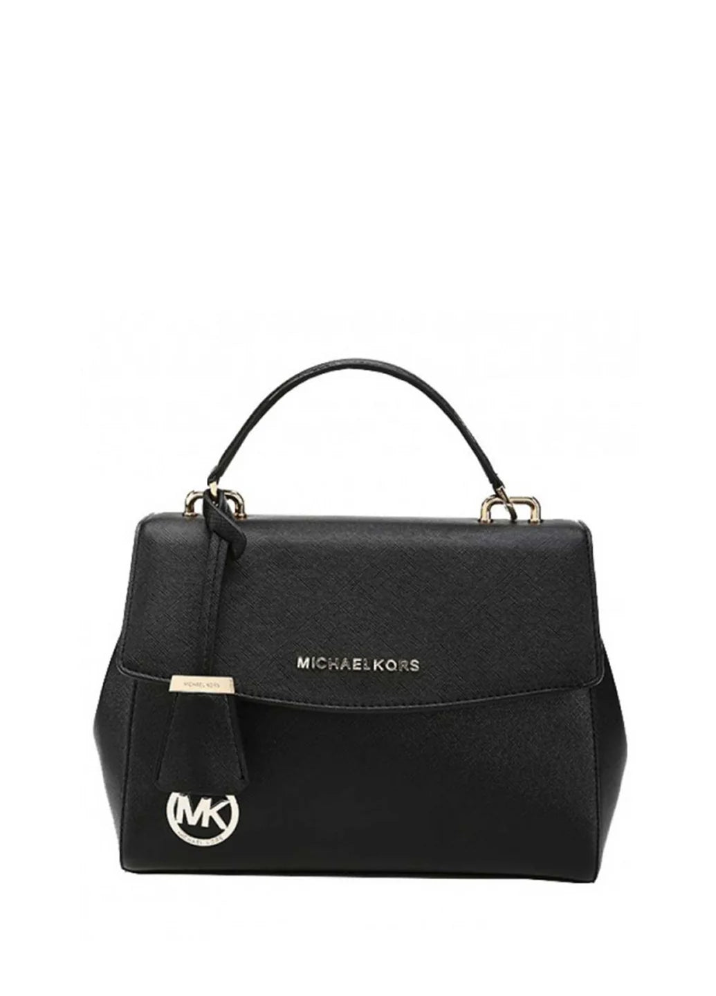 Michael Kors Ava Medium Saffiano Leather Black
