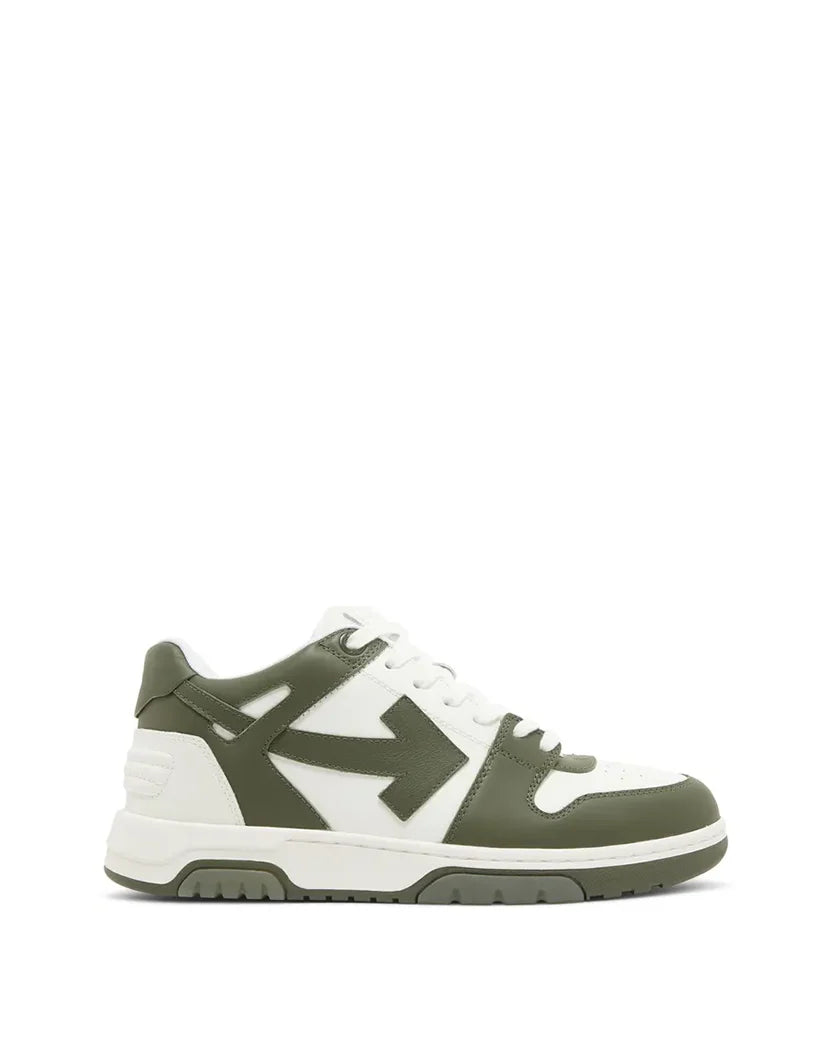 Off White Out Of Office 'OOO' Sneakers White-Khaki