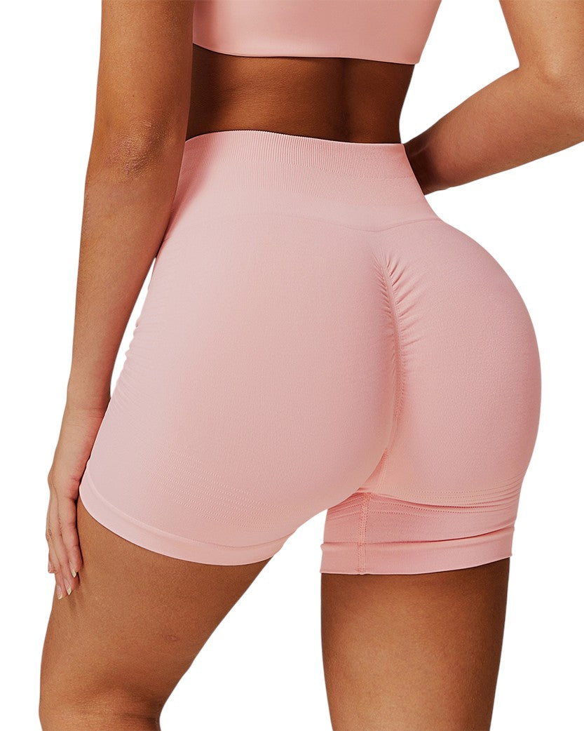 Alo Yoga Tight Push-Up Shorts Pink 77257-PK