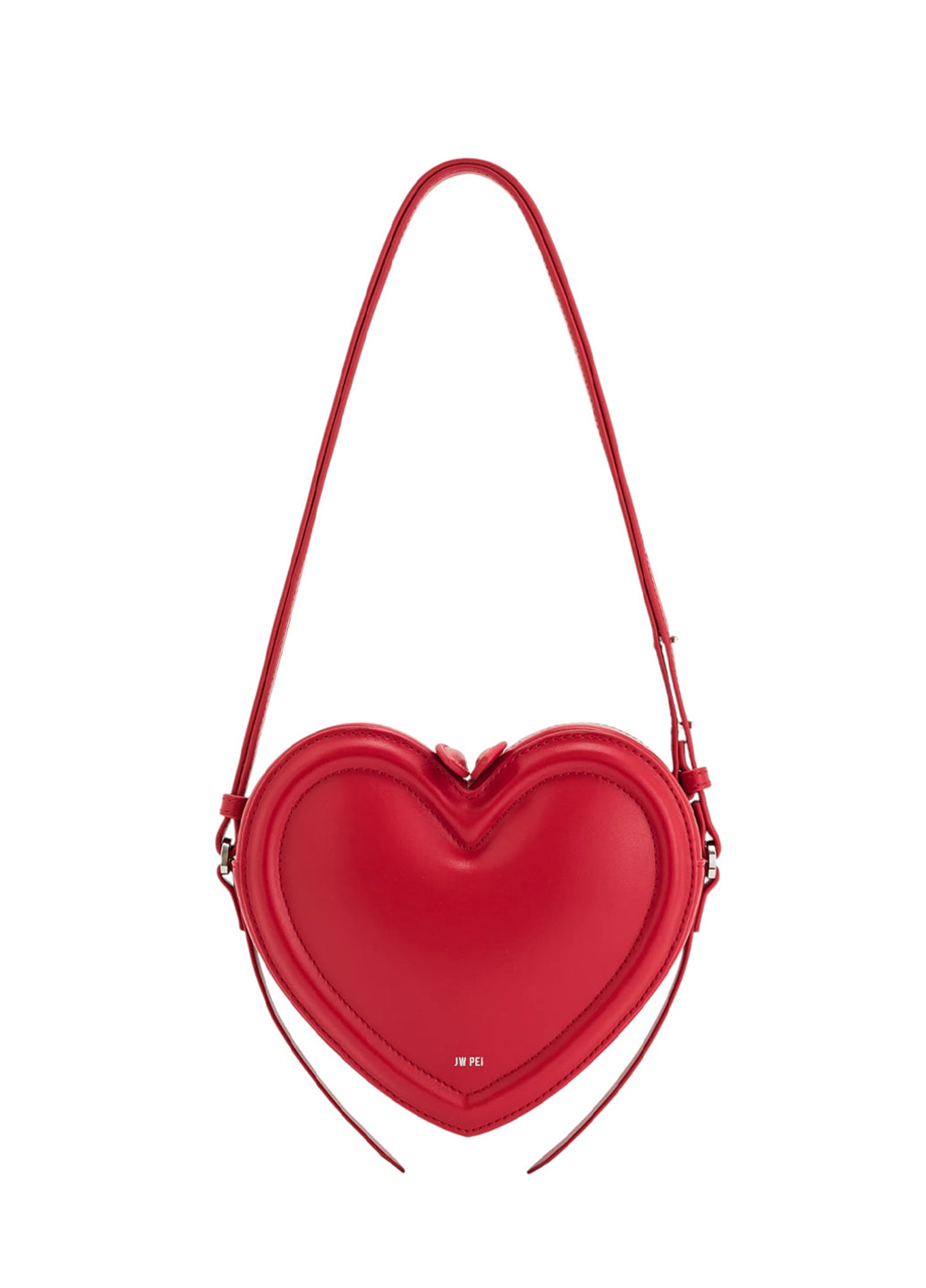 JW PEI Arlene Heart Shaped Bag Magenta