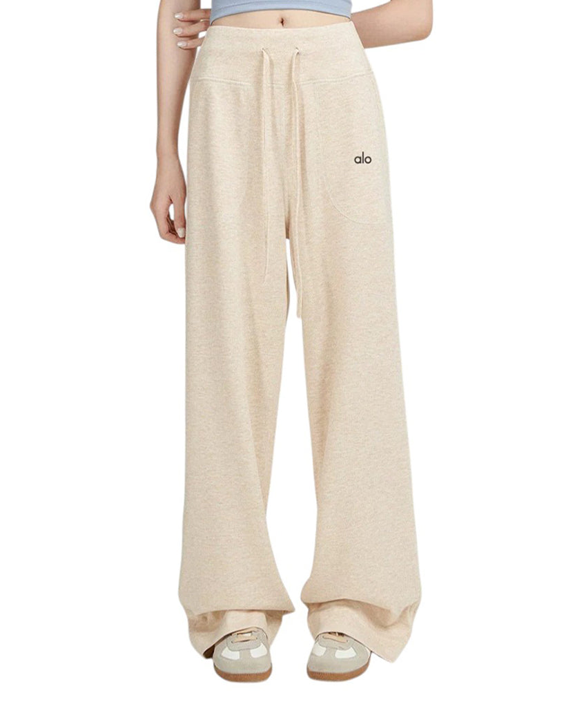Alo Yoga Drawstring Sweatpants Beige