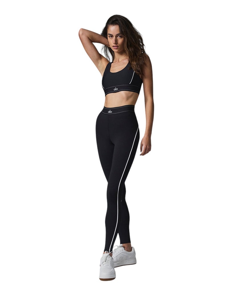 Alo Yoga Airlift Suit Up Legging and Bra Black