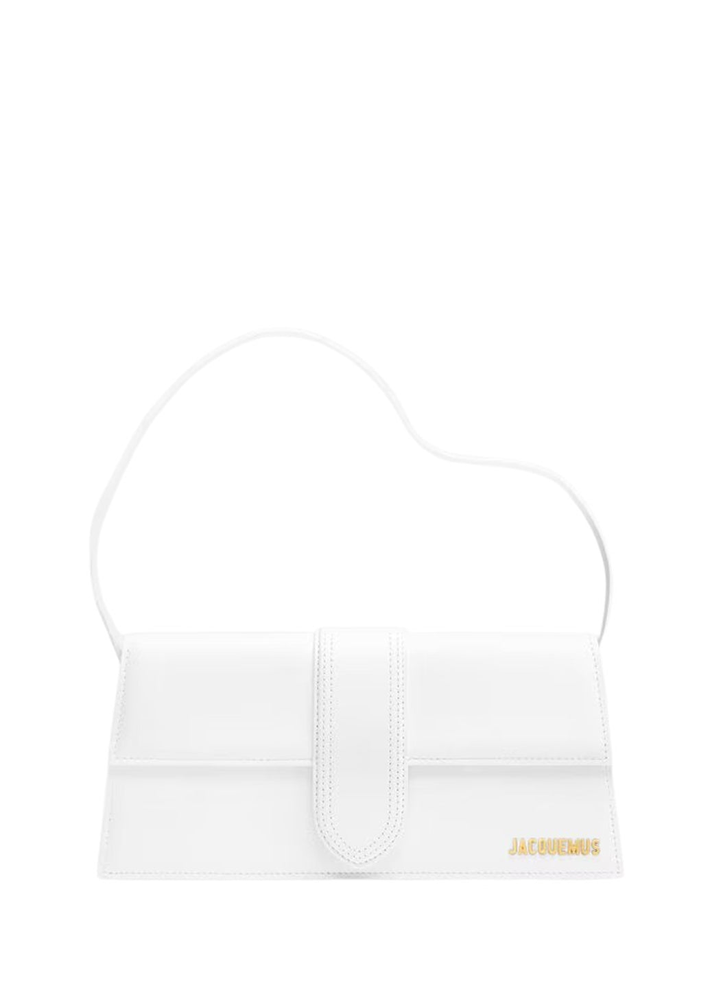 Jacquemus Le Bambino long flap bag White