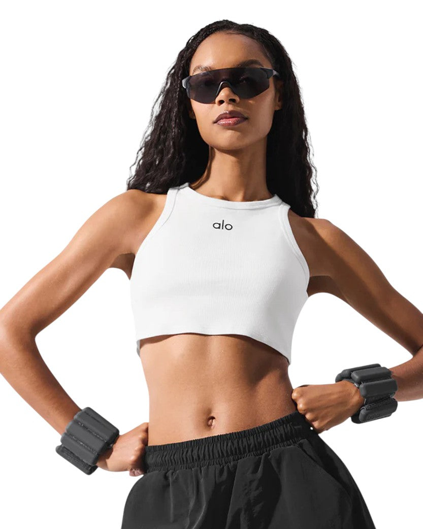 Alo Yoga Aspire Tank White