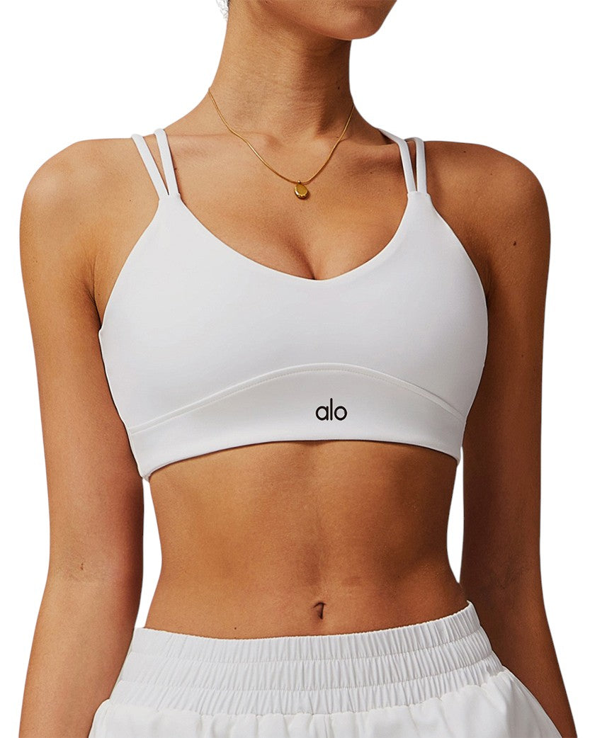 Alo Yoga Tight Bra White 40132-WT