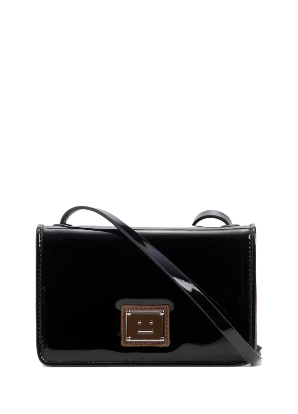 Acne Studios Mini Crossbody Face Bag Black