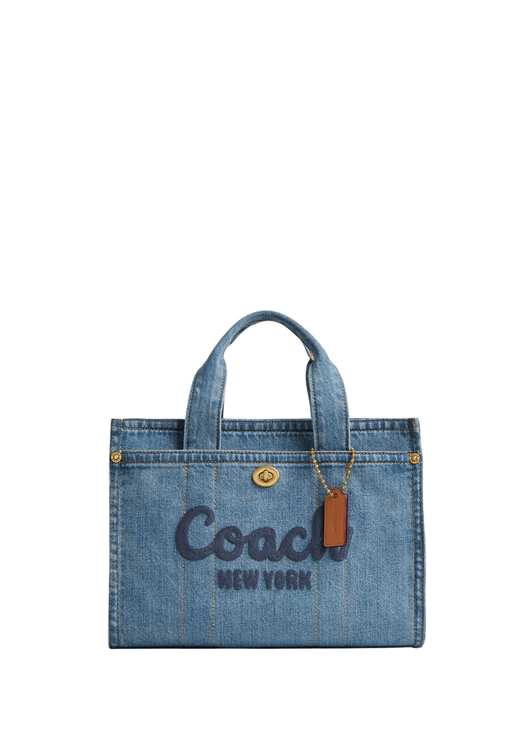 Coach Cargo Tote Bag 26 Denim