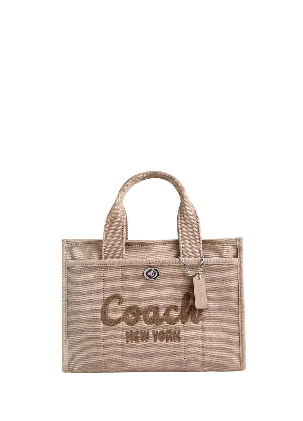 Coach Cargo Tote Bag 26 Dark Natural
