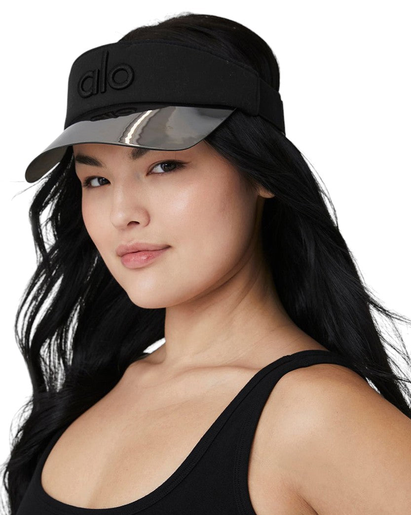 Alo Yoga Airlift Solar Visor Black