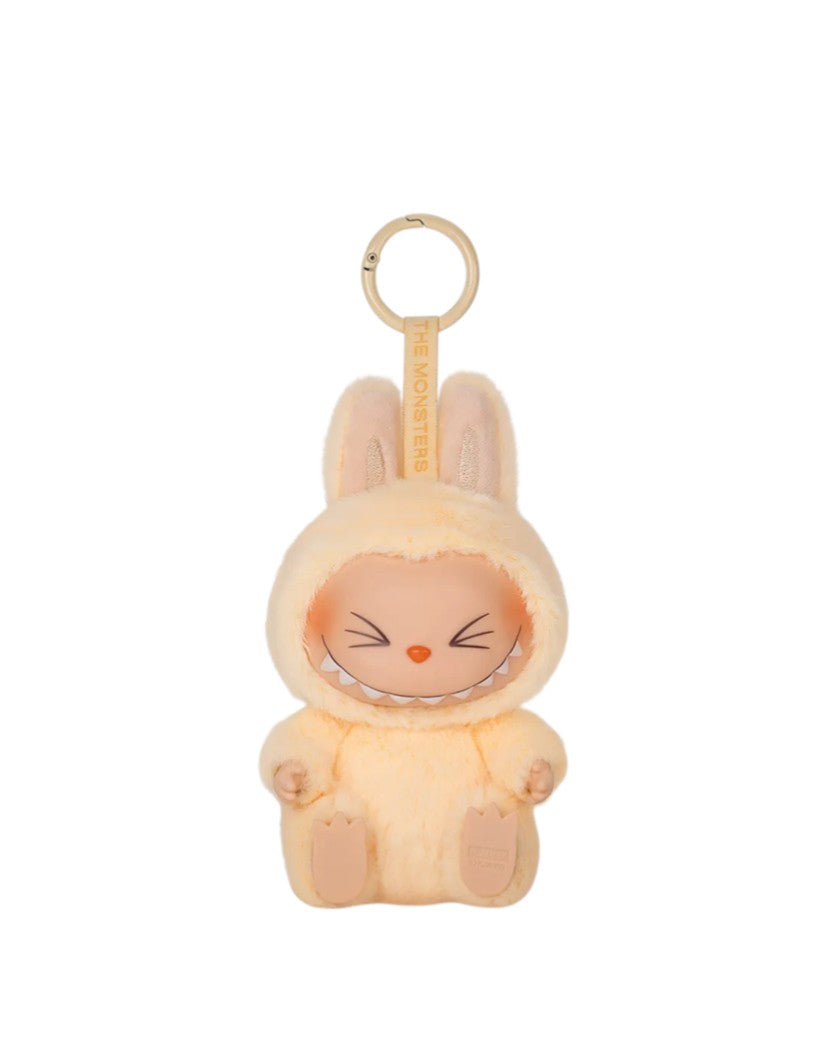 Pop Mart Labubu The Monsters Have a Seat Vinyl Plush White Peach