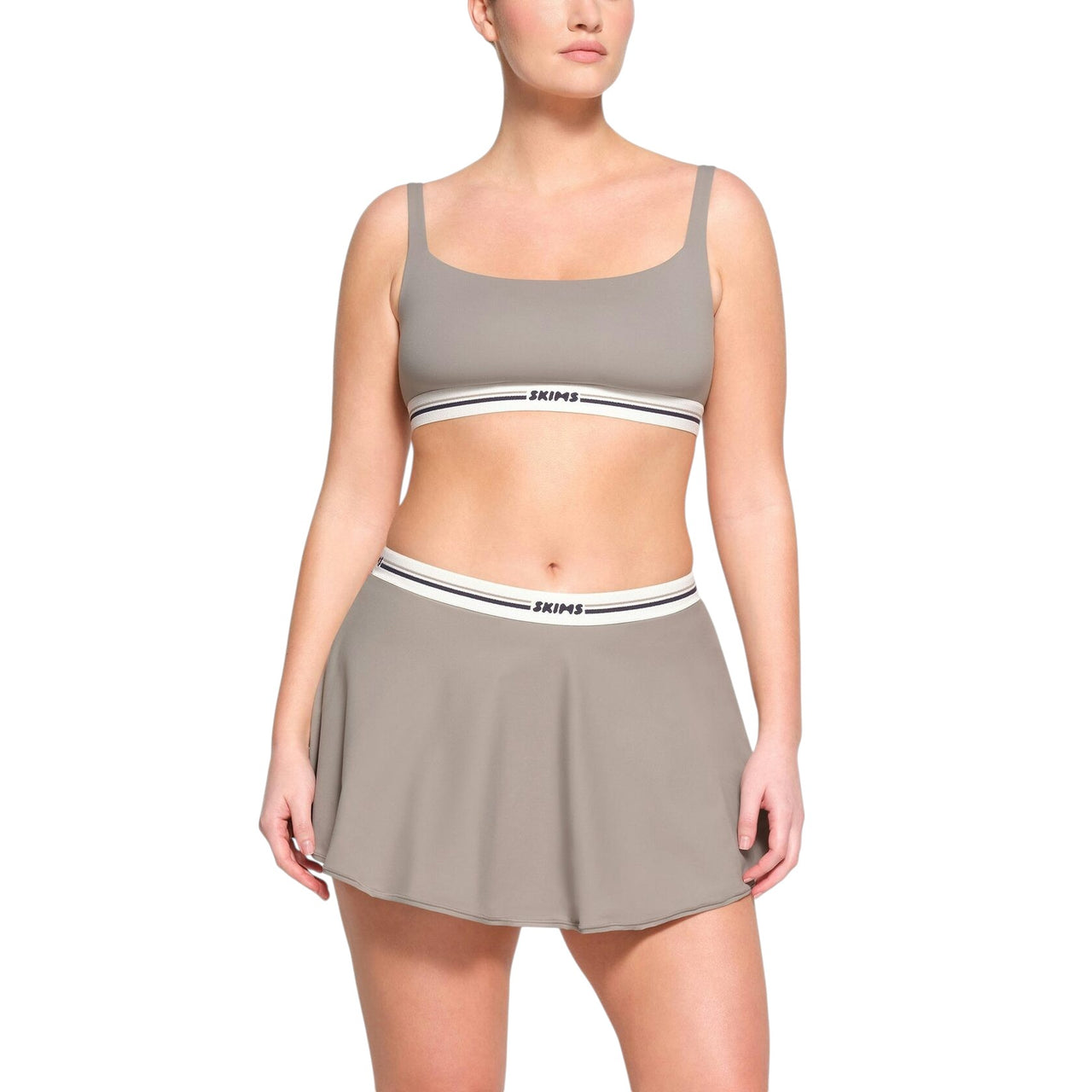 Skims Fits Everybody Logo Skort Smoke