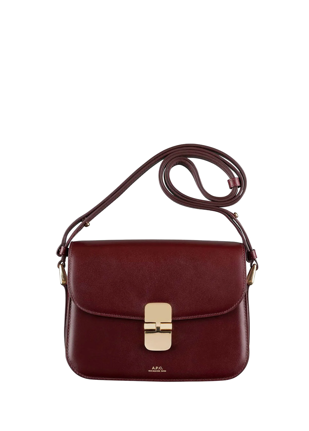 A.P.C Grace Small Bag Vino