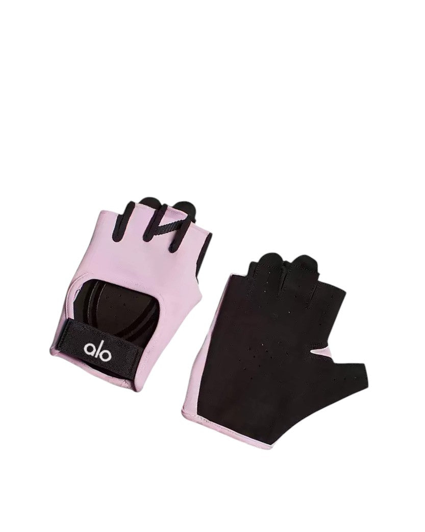 Alo Yoga Gym Gloves Pink