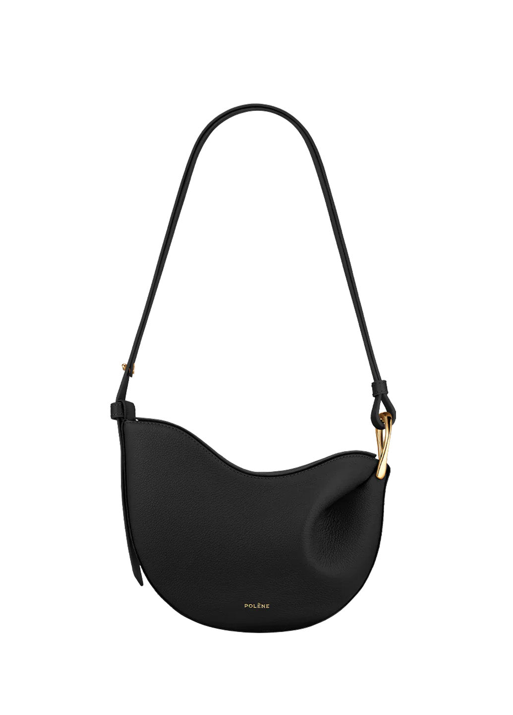 Polene Tonca Textured Black