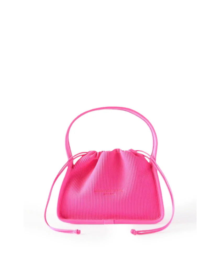 Alexander Wang Small Ryan Ribbed-Knit Tote Bag Pink