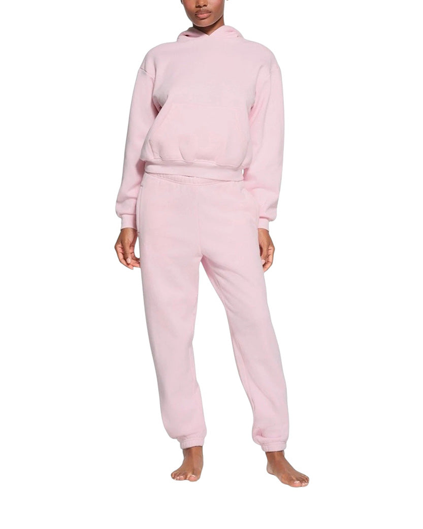 Skims Cotton Fleece Jogger Pant Barely Pink