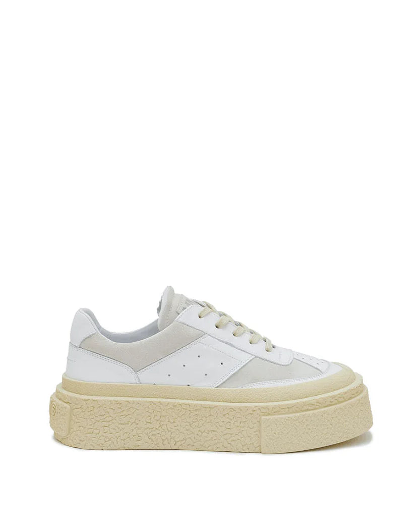 MM6 Maison Margiela Platform Sneaker White