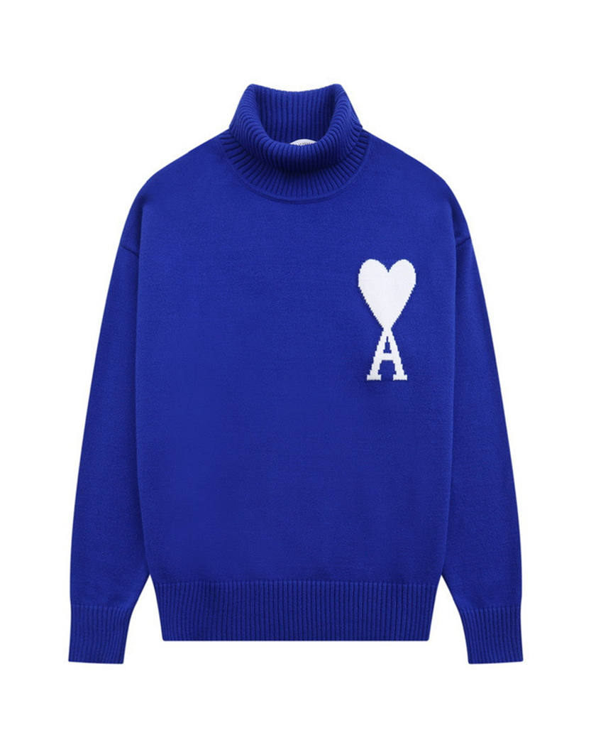 AMI Paris Ami de Coeur jumper Blue