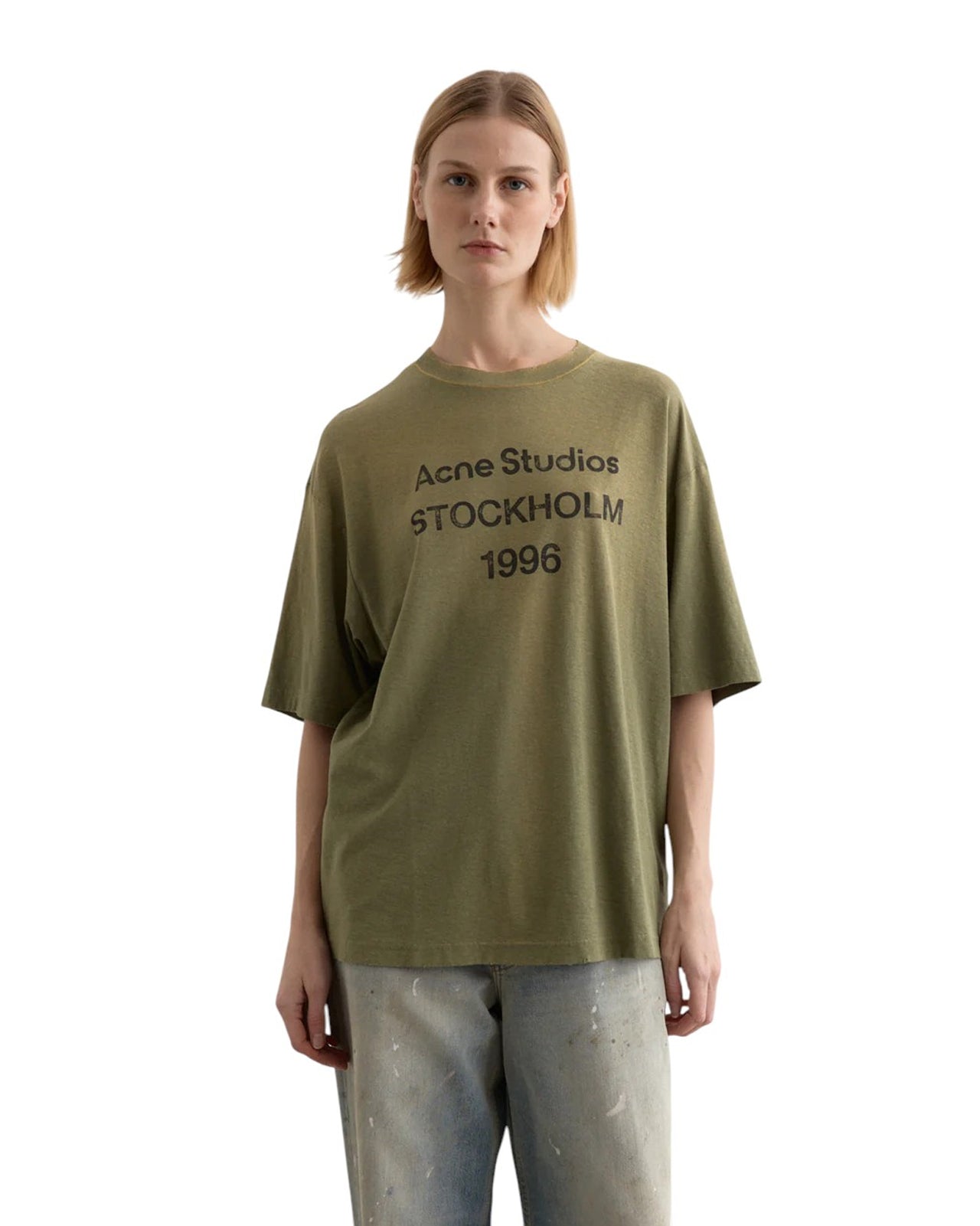 Acne Studios Exford 1996 T-Shirt Olive Green
