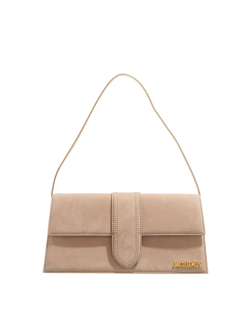 Jacquemus Le Bambino long flap bag Beige