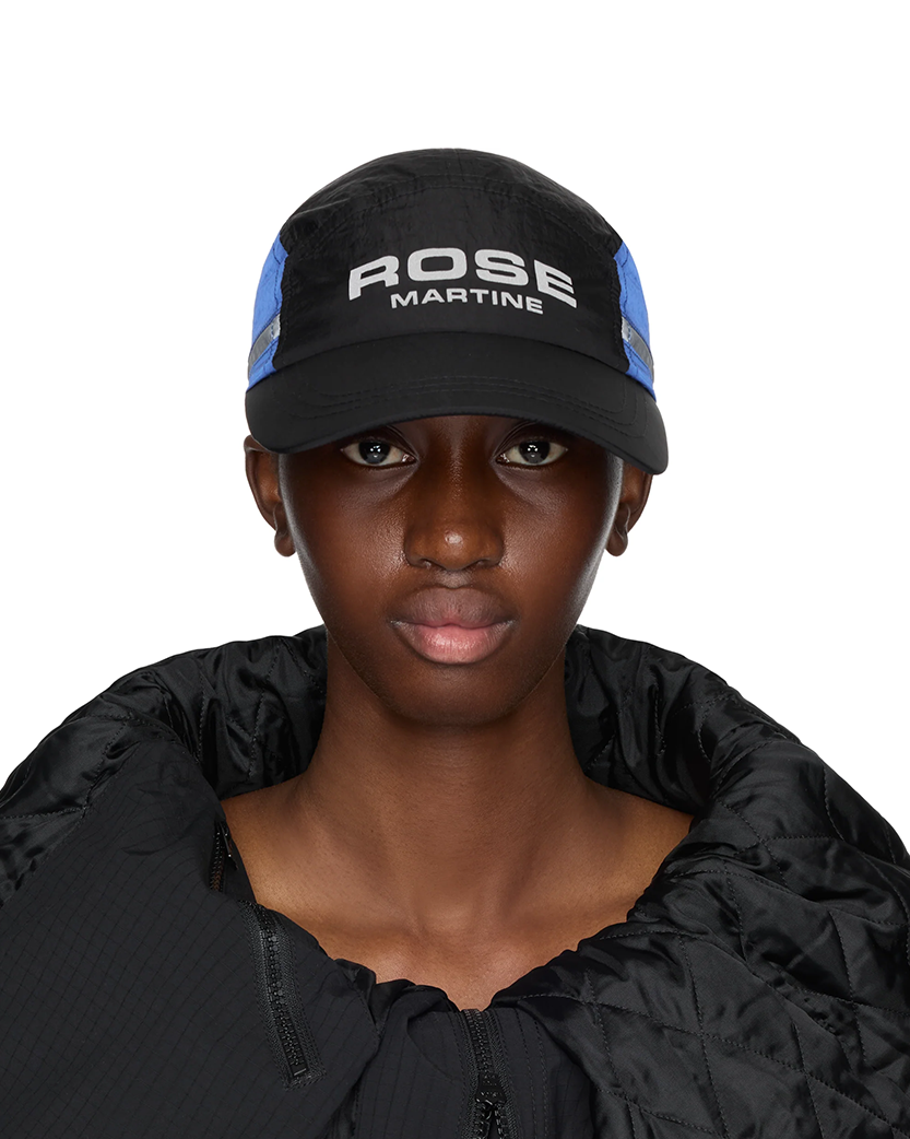 Martine Rose Sports Baseball Cap Black/Blue