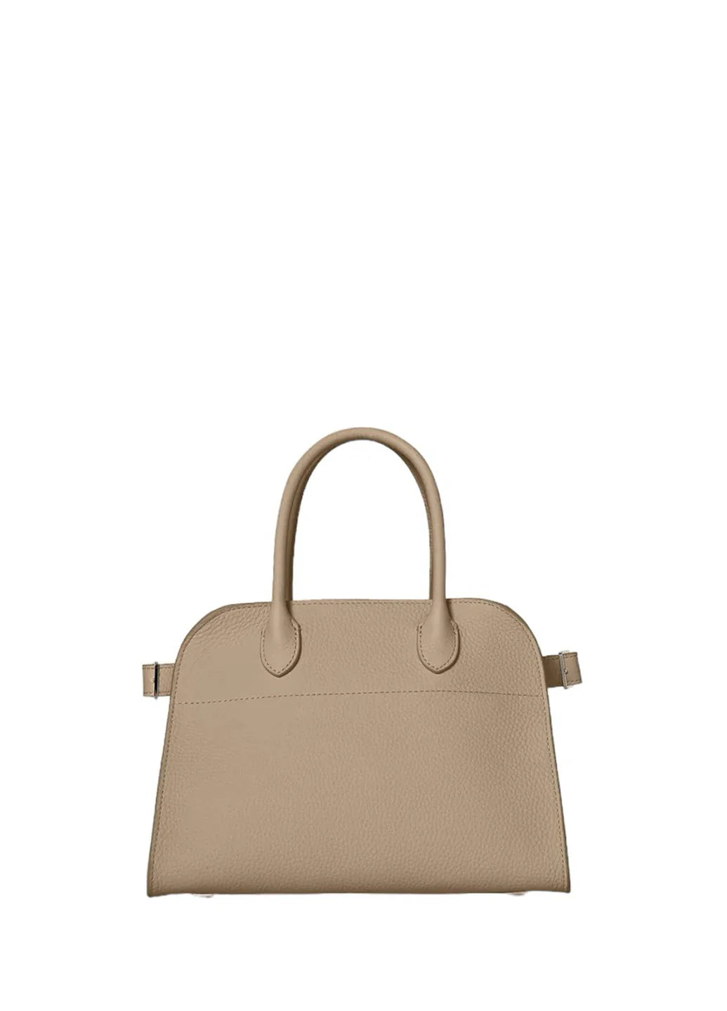 The Row Soft Margaux 10 Bag in Leather Light Camel