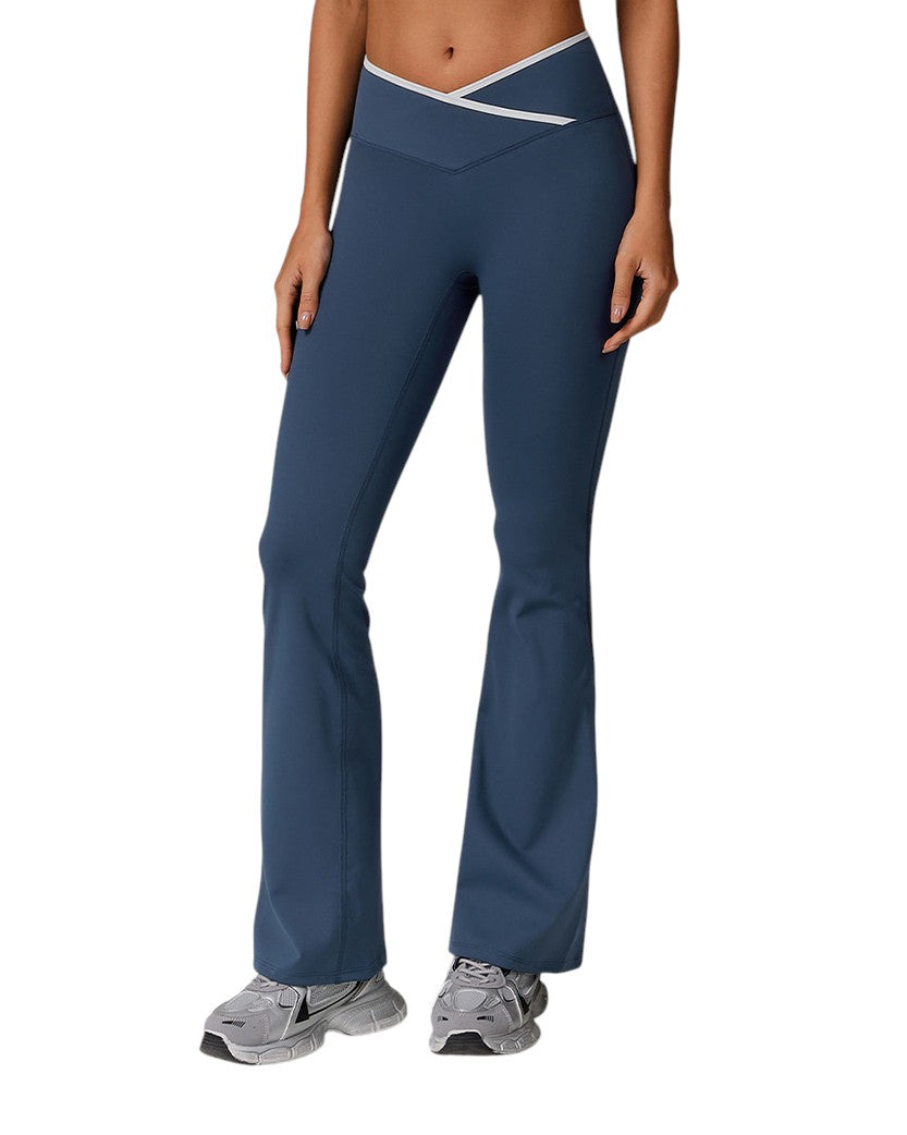 Alo Yoga Contrast Line Pants Blue