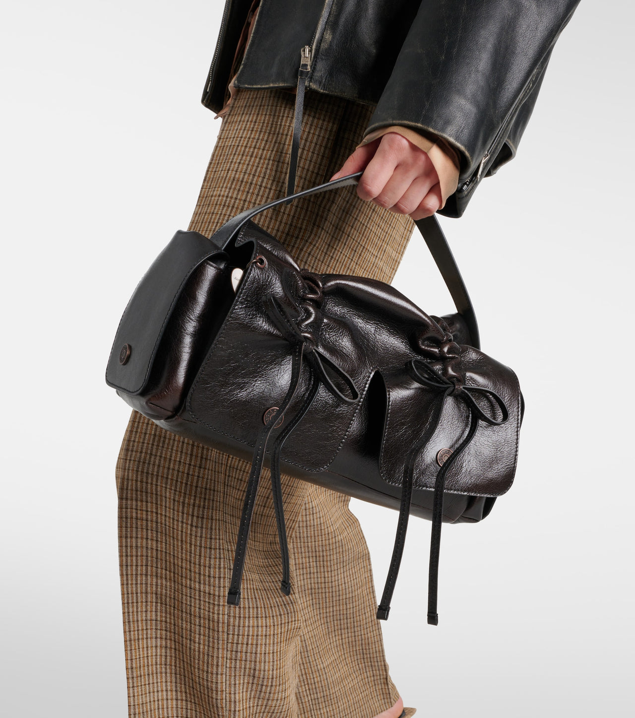 Acne Studios Multipocket Bag Dark Brown