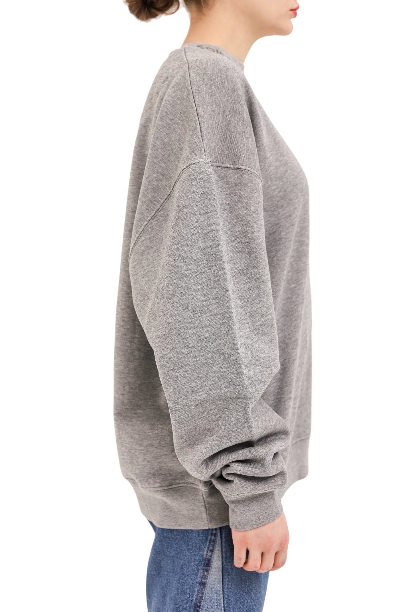 Acne Studios Flogho Crew Sweat Grey STORIES