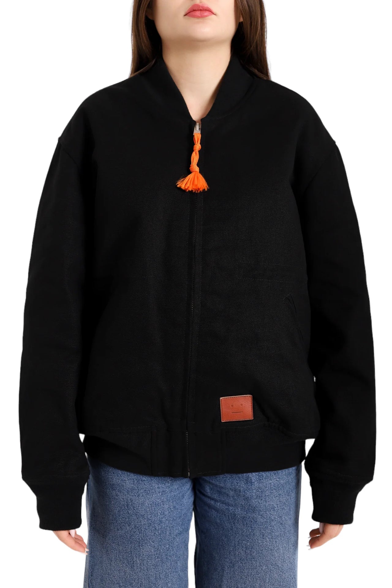 Acne Studios Cotton Bomber Jacket Black