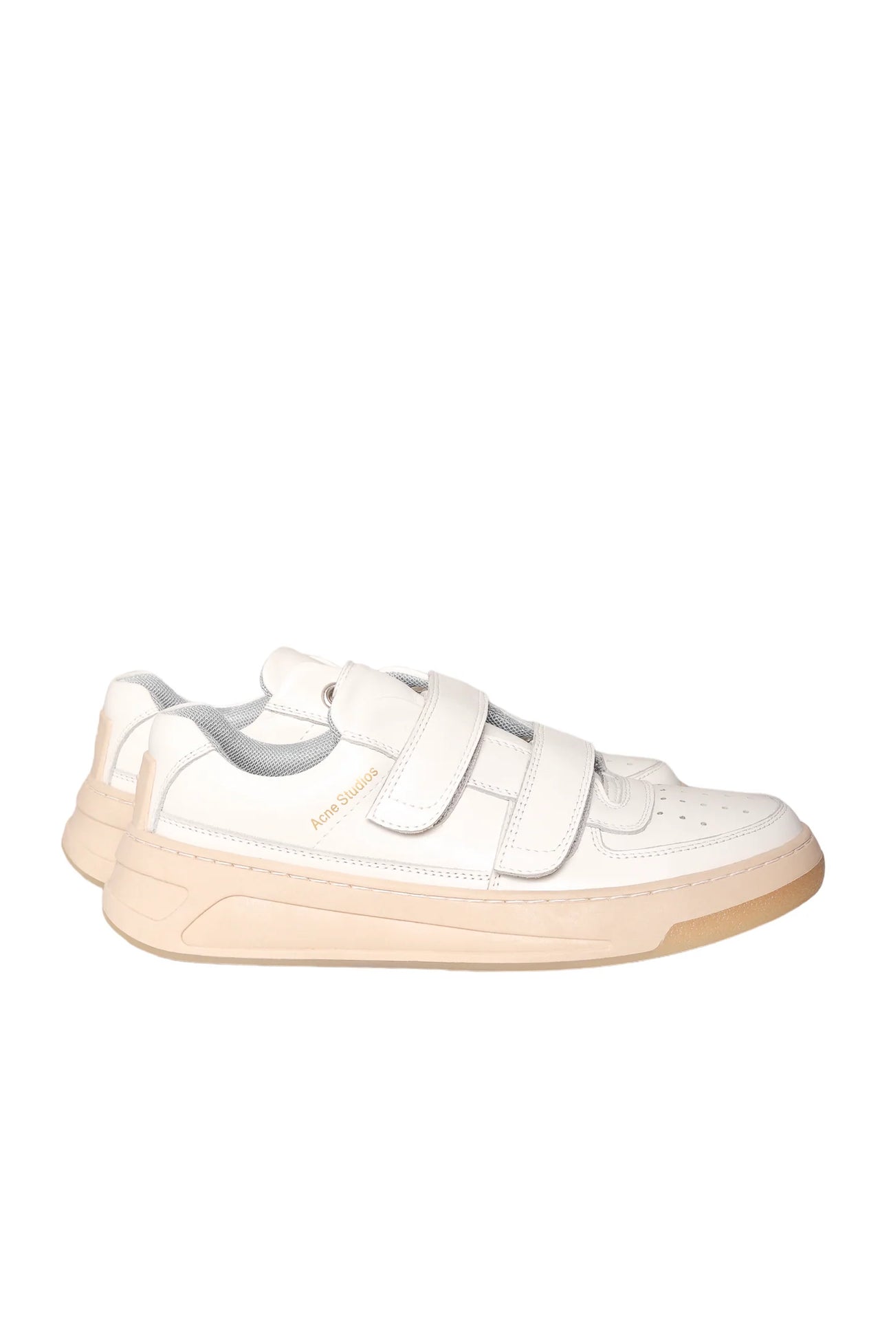 Acne Studios Velcro Strap Sneakers White