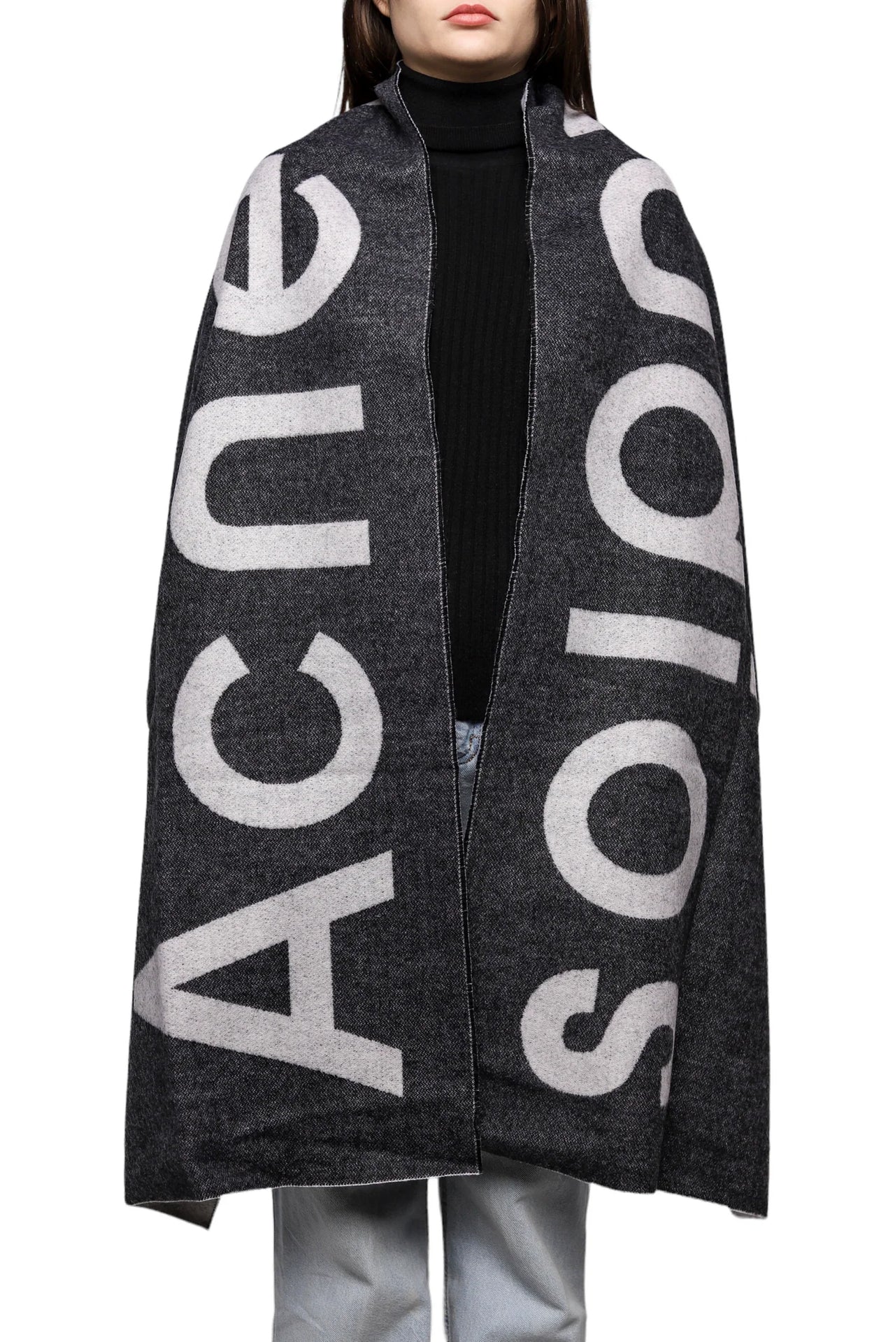 Acne Studios Toronty Scarf Dark Grey