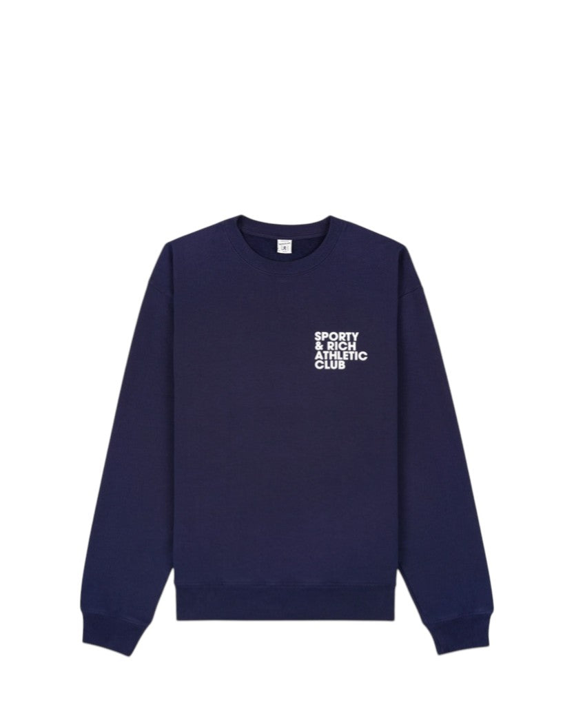 Sporty & Rich Exercise Often Crewneck Navy