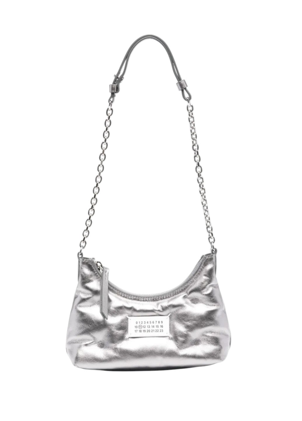 Maison Margiela Glam Slam Hobo Micro Bag Silver