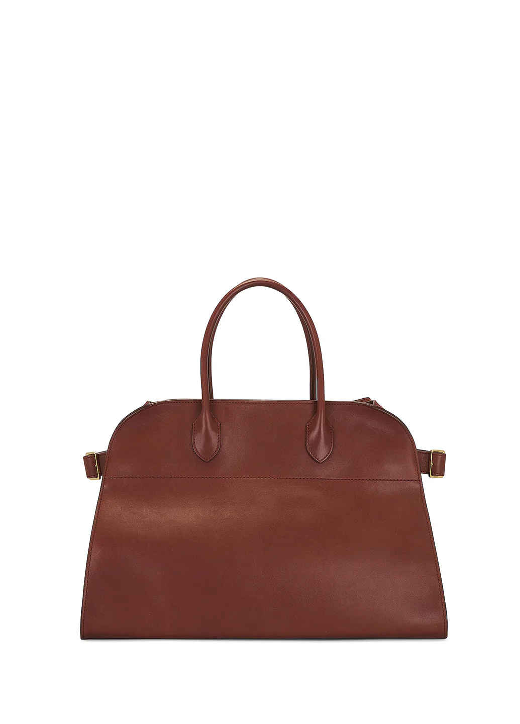 The Row Soft Margaux 15 Bag in Leather Amaranto