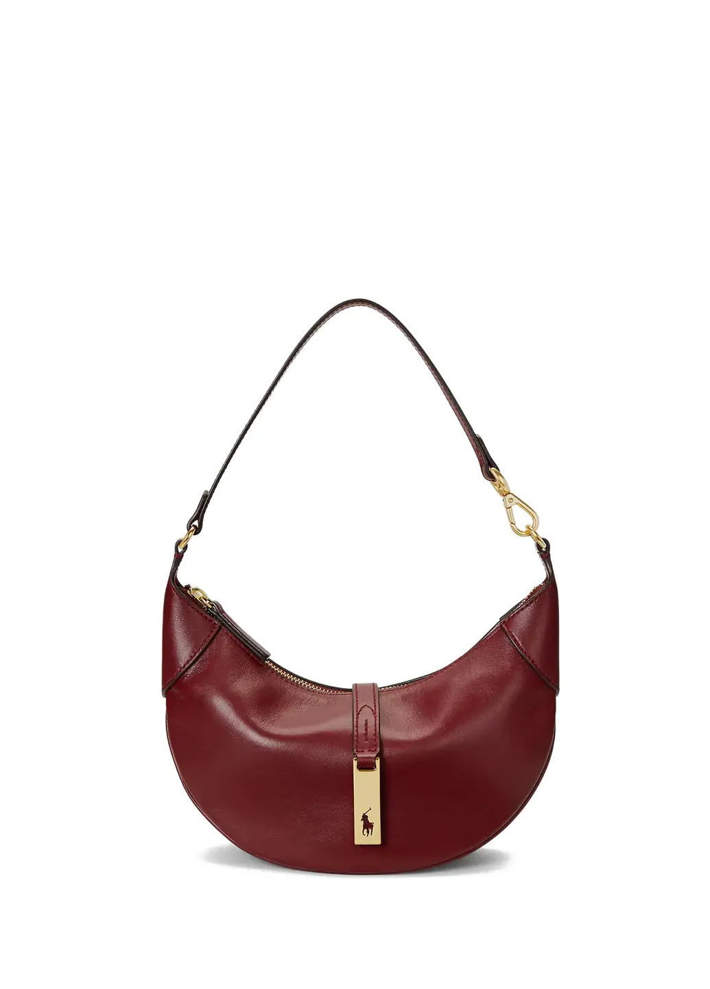 Polo Ralph Lauren Polo ID Mini Shoulder Bag Burgundy