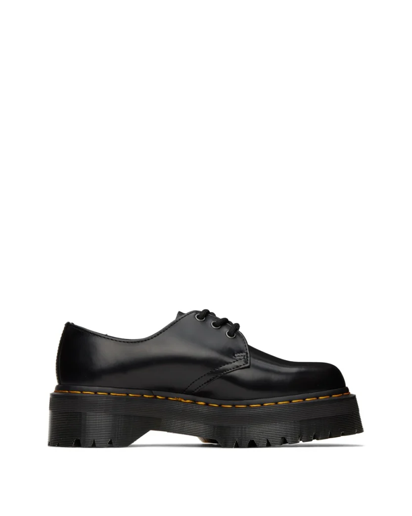 Dr. Martens 1461 Quad 3-Eye Black Smooth
