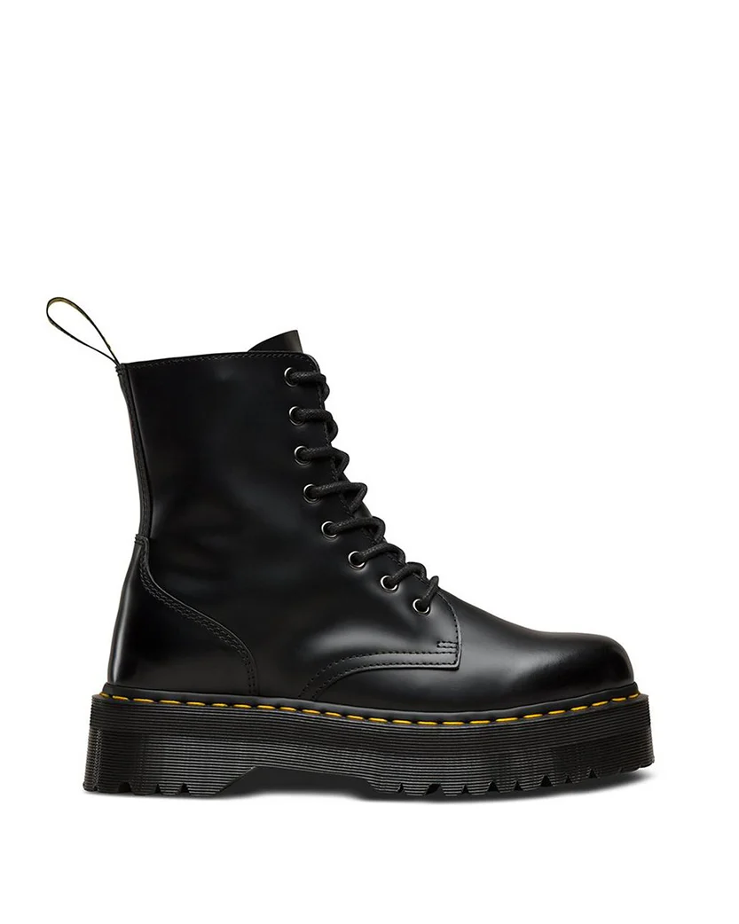 Dr. Martens Jadon Black Polished Smooth