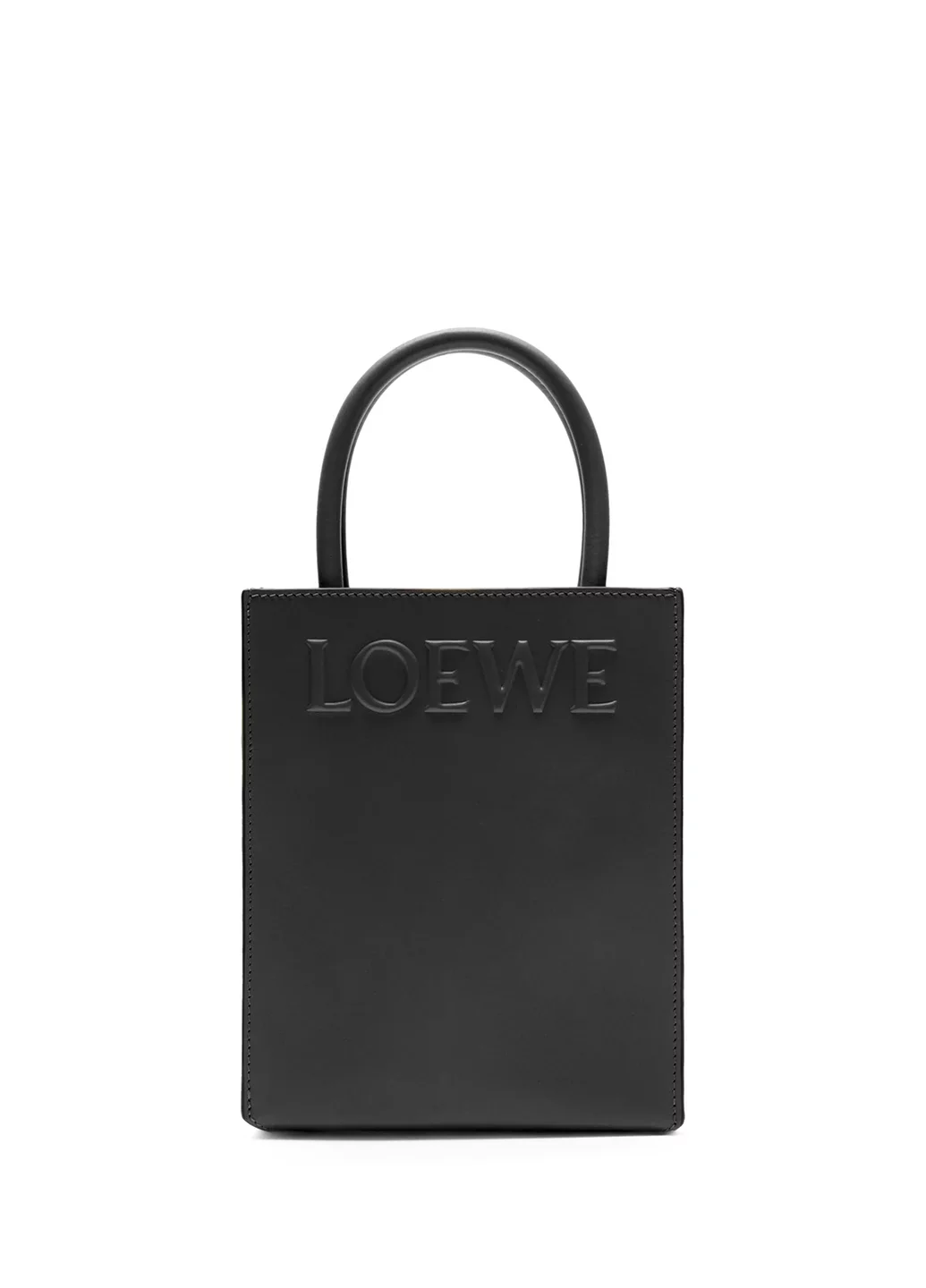 Loewe Standard A5 Tote Sleek Calfskin Black